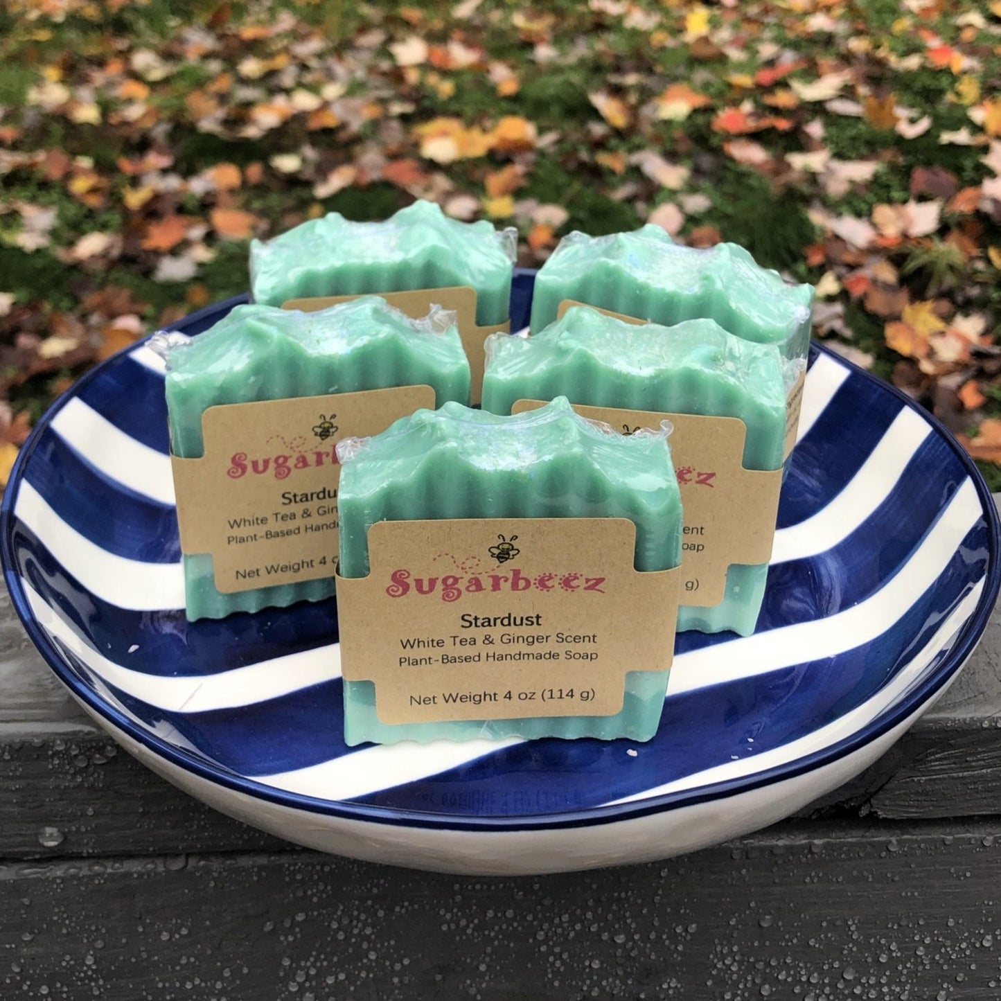 Stardust Soap-White Tea and Ginger Scent