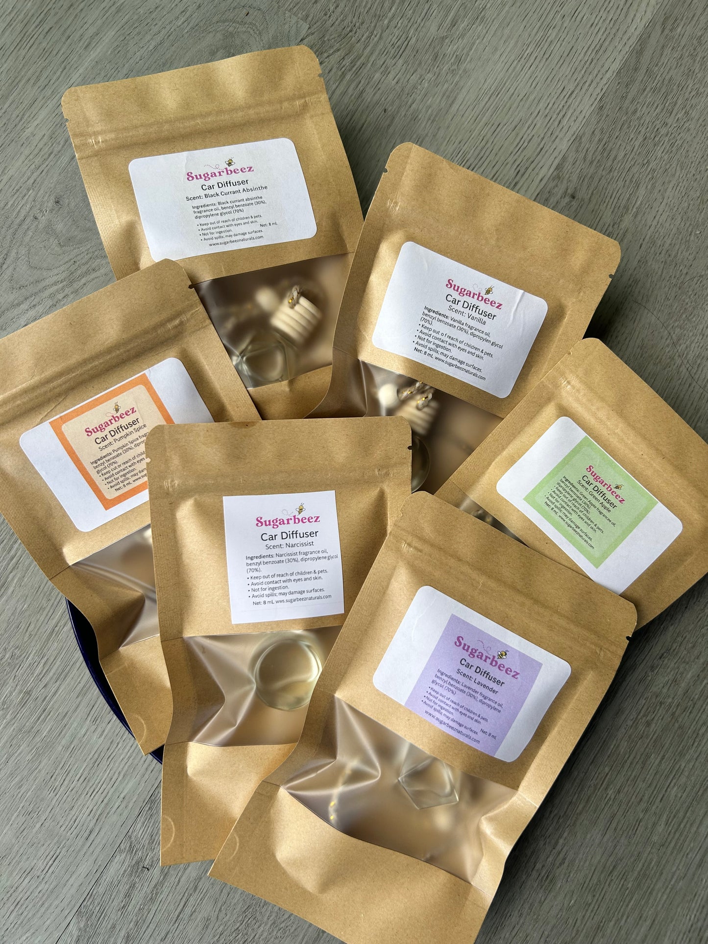 Pumpkin Spice scented Car Diffuser