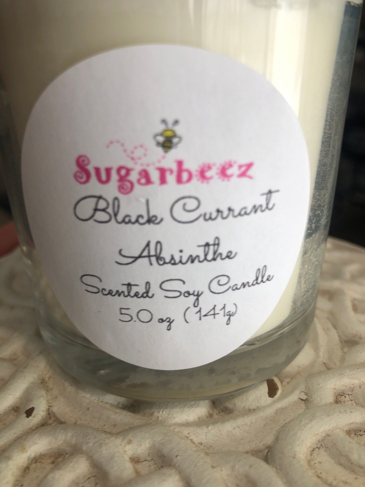 Black Currant Absinthe 5 oz. Soy Candle