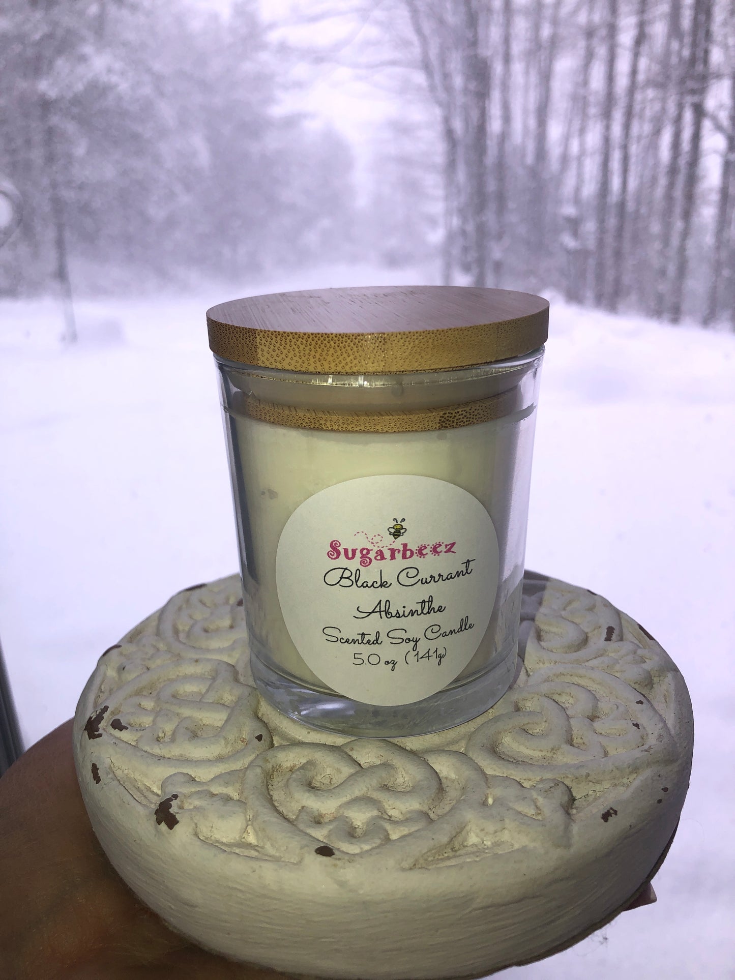 Black Currant Absinthe 5 oz. Soy Candle