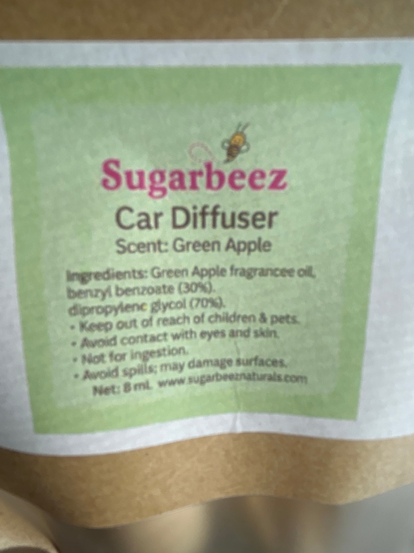 Green Apple car diffuser
