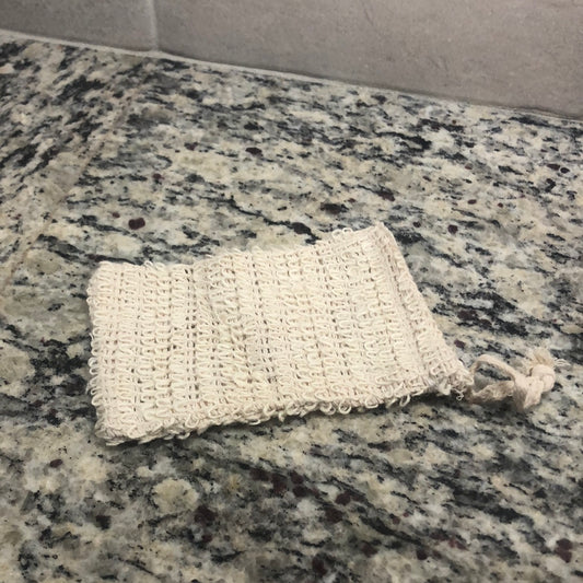 Exfoliating Soap Pouch Sisal Mesh